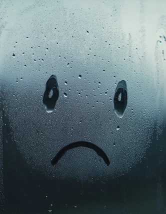Mental envahi par les pensées anxieuses